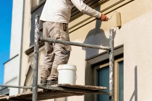 Scaffold repaint in Dilworth